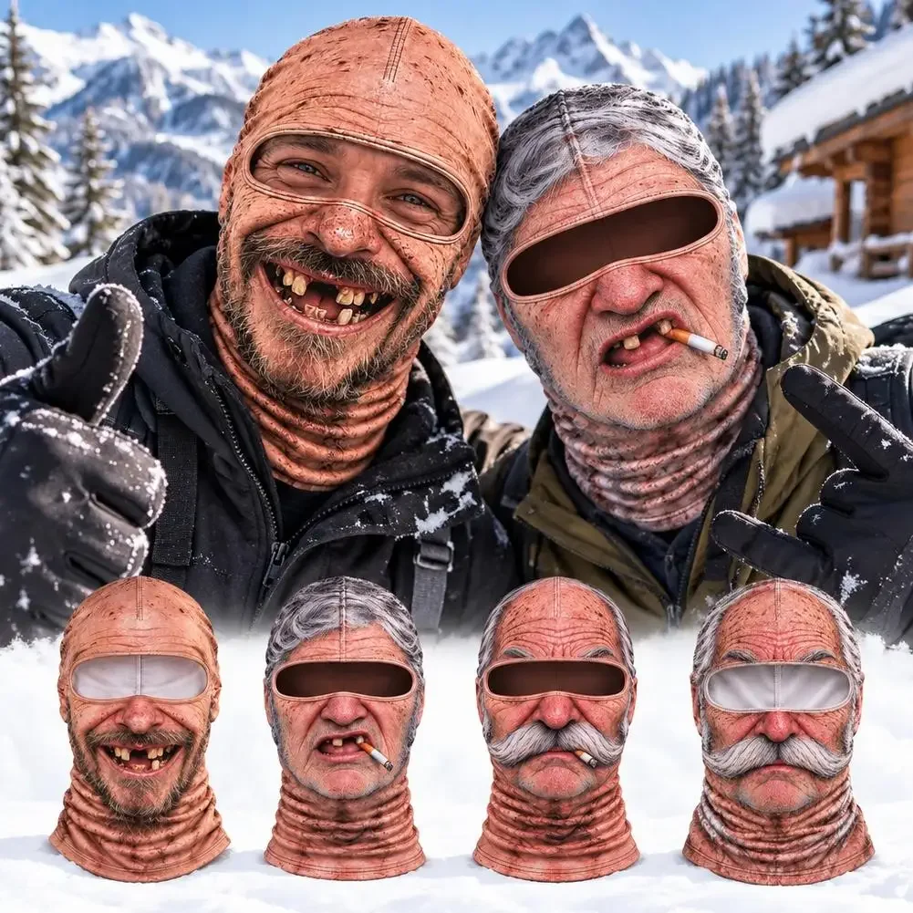 3D Printing Mask - Oddychająca kominiarka rowerowa, maska narciarska z
