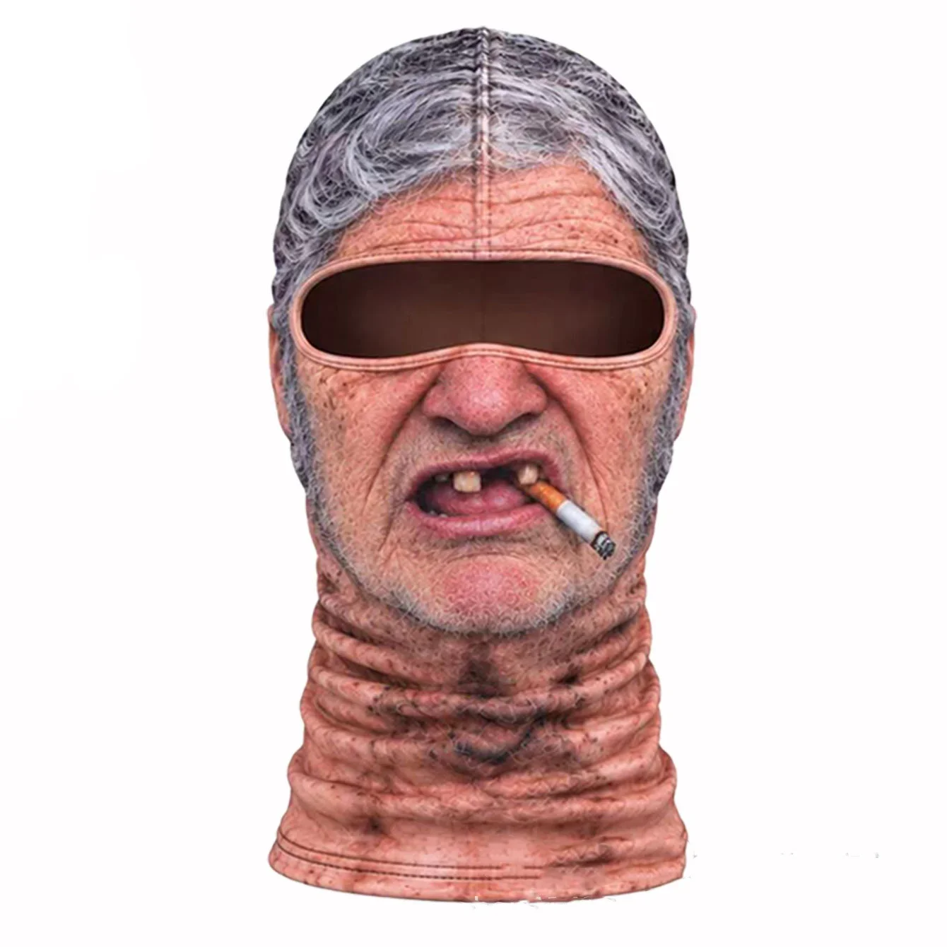 3D Printing Mask - Maska narciarska z efektem lodowego jedwabiu,