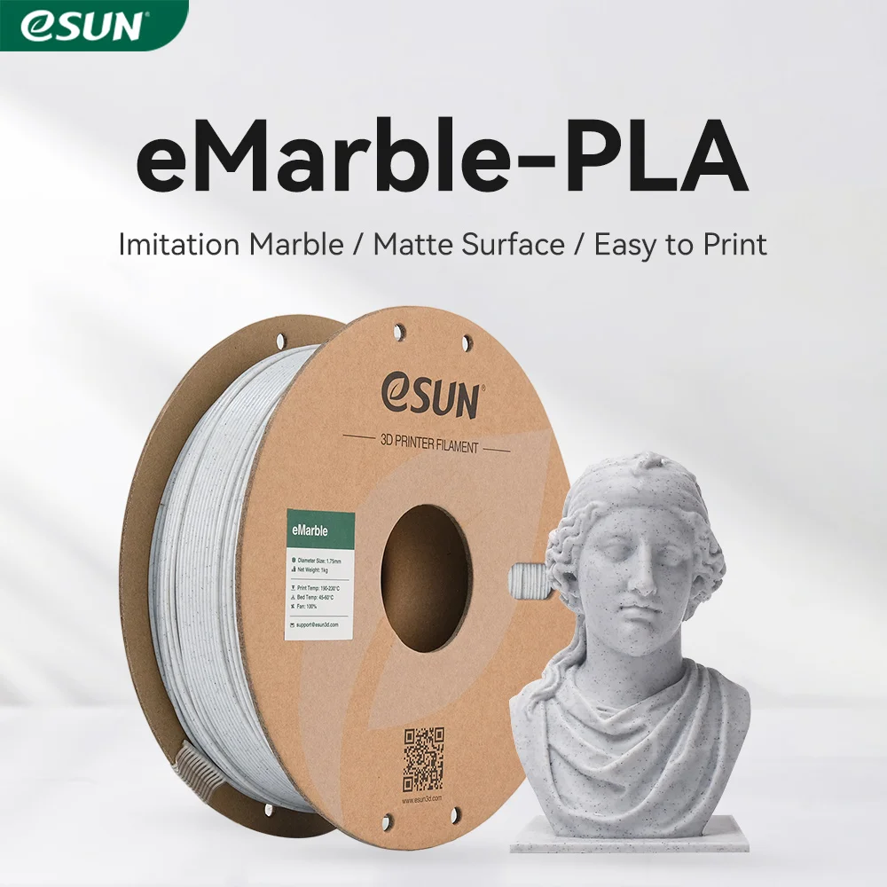 Filament ESUN Marble PLA 1.75m – 3D Printing Nylon recenzja i cena