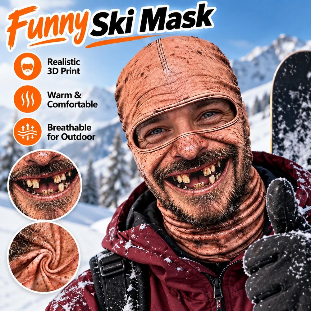 Śmieszna, realistyczna kominia – 3D Printing Mask recenzja i cena
