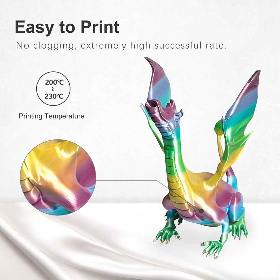 SUNLU jedwab PLA 3D Filament 1 – 3D Printing Nylon recenzja i cena