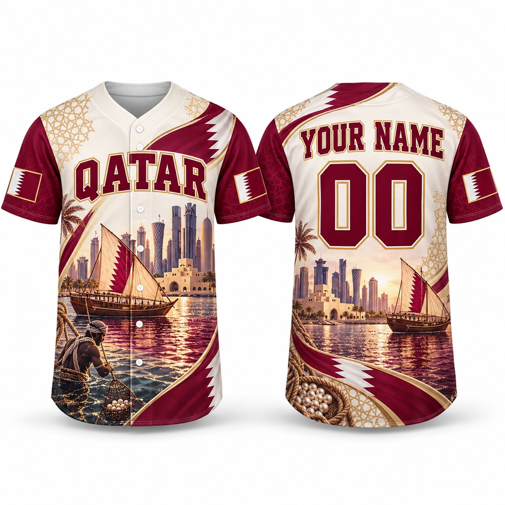Koszulka baseballowa z nadruki – 3D Printing Qatar recenzja i cena