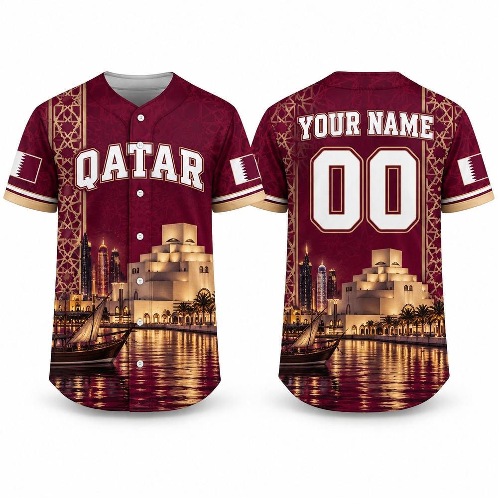 Koszulka baseballowa z nadruki – 3D Printing Qatar recenzja i cena